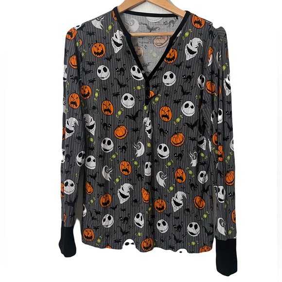 Little Sleepies Other - Little Sleepies Nightmare Before Christmas Bamboo Long Sleeve Pajama Shirt Small